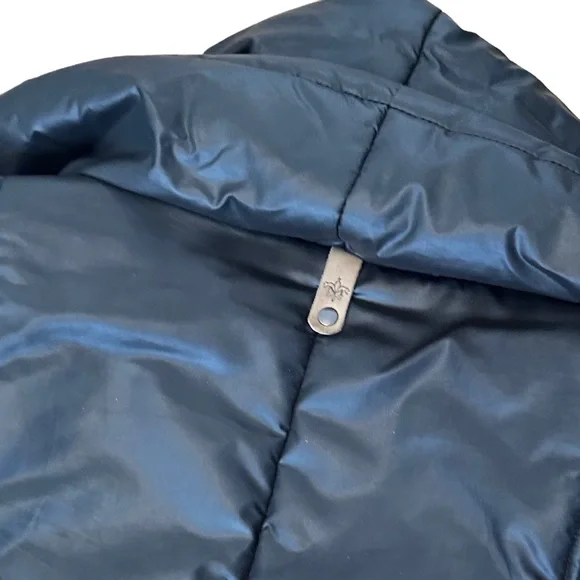 SOLD:Mackage Women's Down Kay Knit Collar Puffer Jacket - Black, S - Picture 10 of 13